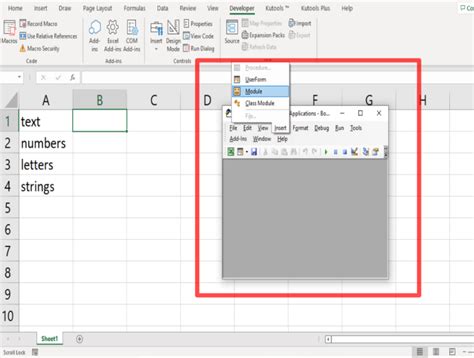 Excel reverse text VBA macro example