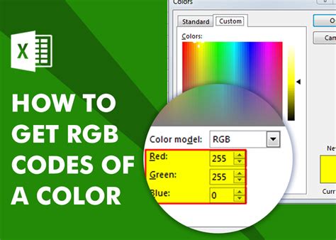 Excel RGB Color Code