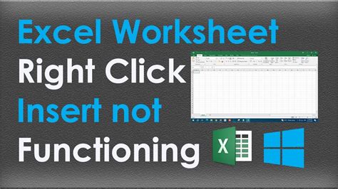 Excel Right-Click