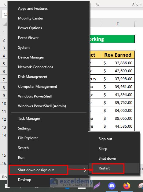 Excel Right Click Not Working Fix