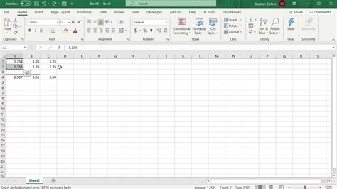 Excel Rounding Issue