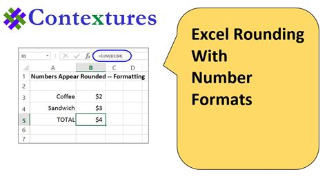 Solutions for rounding issues in Excel