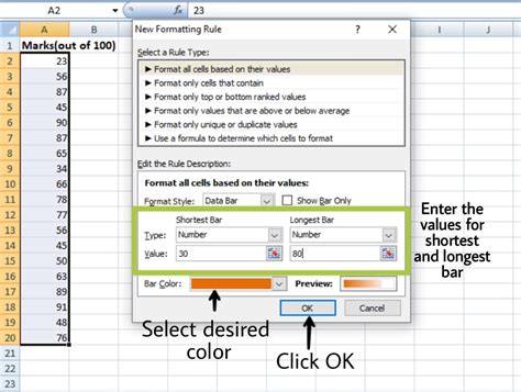 Excel Row Formatting