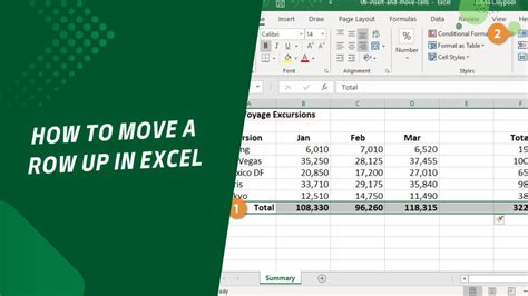 Excel Rows Up