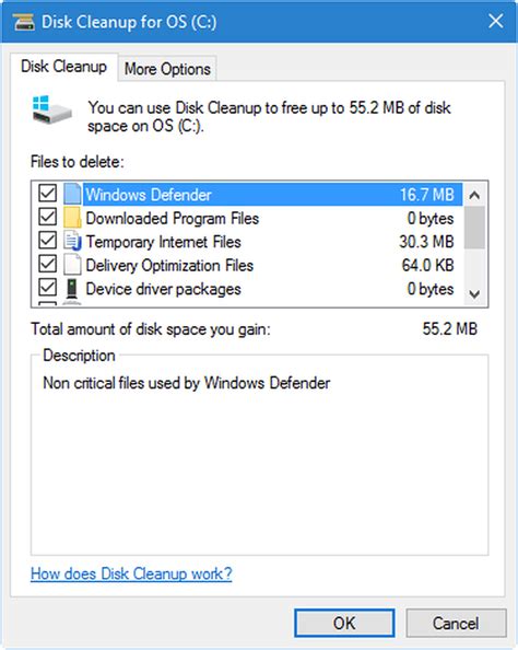 Excel run disk cleanup