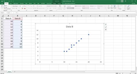 Excel Scatter Plot