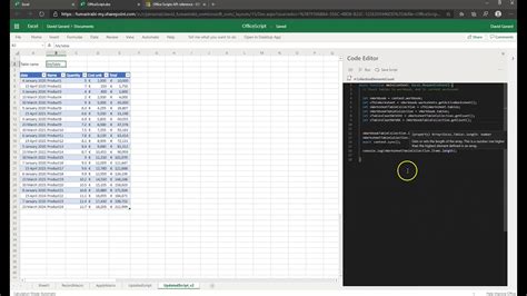 Excel Script