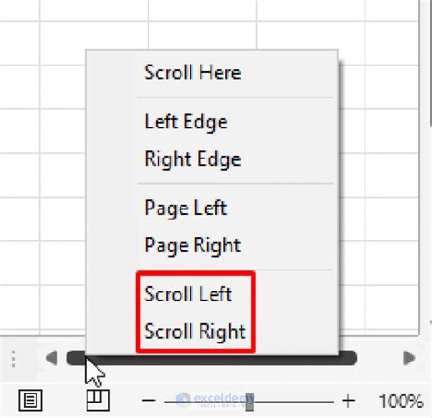 Excel Scroll Not Working Solutions