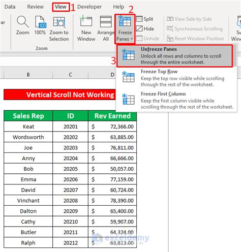 Excel Scroll On Mouse Issue 5