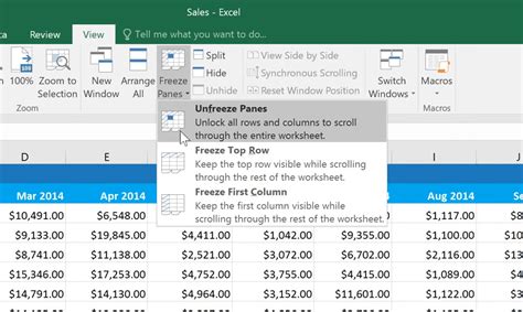 Excel Scrolling Issues