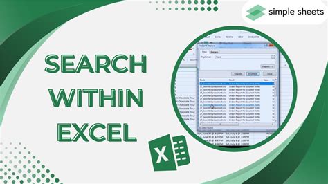 Excel Search Function Gallery 3