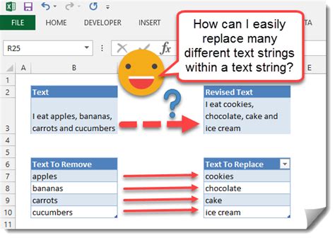 Adding semi-colon in Excel text string