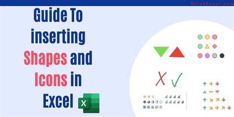 Excel shapes and objects