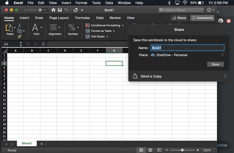 Software for sharing Excel files