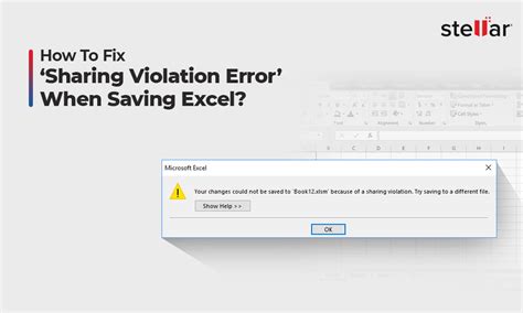 Excel Sharing Violation Error