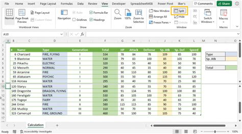 Excel Sheet Splitting Techniques