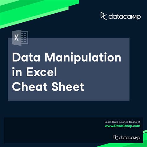 Data Manipulation in Excel Sheets