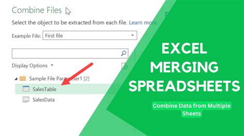 Merging Excel Sheets