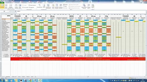 Excel Shift Scheduling Template