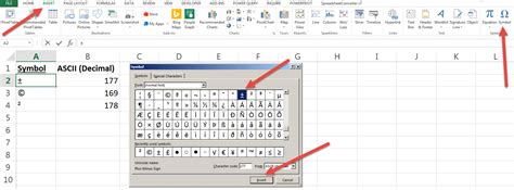 Excel Shortcut to Add Character Image 4