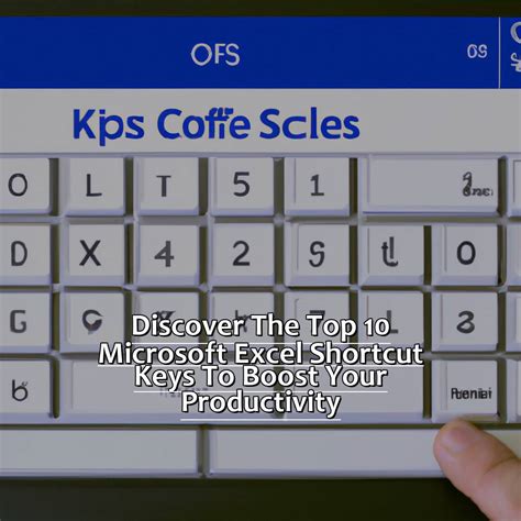 Excel shortcuts for boosting productivity