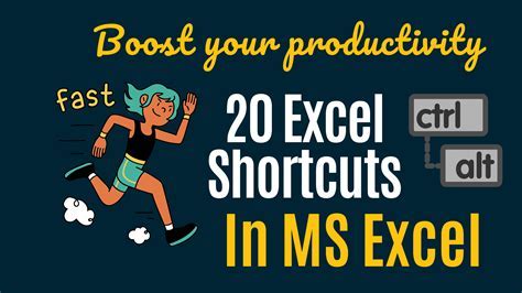 Excel Shortcuts for Productivity