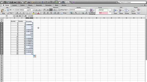 Example of significant figures in Excel