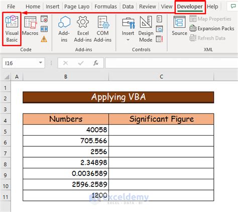 Creating a VBA macro for significant figures in Excel