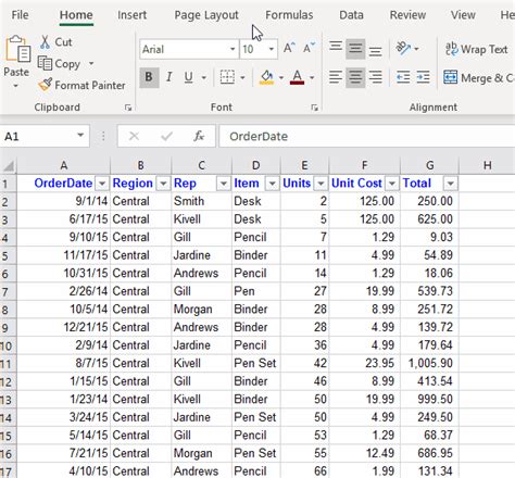 Excel Skills for Beginners