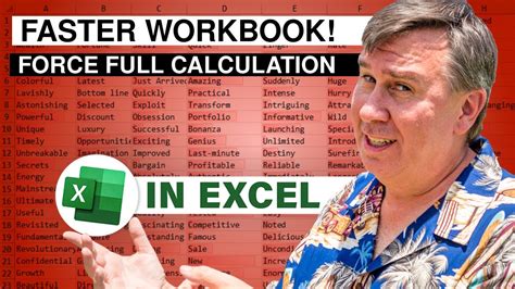 Excel Slow Workbook Message