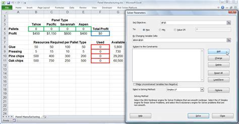 Excel Solver Iteration Limit