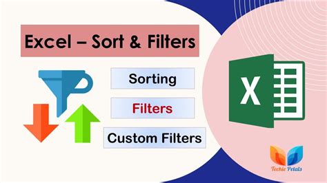 Excel Sort and Filter