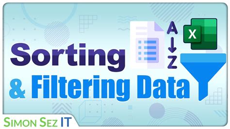 Excel Sort and Filter Troubleshooting