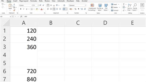 Sort Merged Cells Quickly in Excel