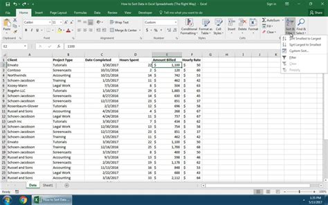 Excel Sort Tips 6