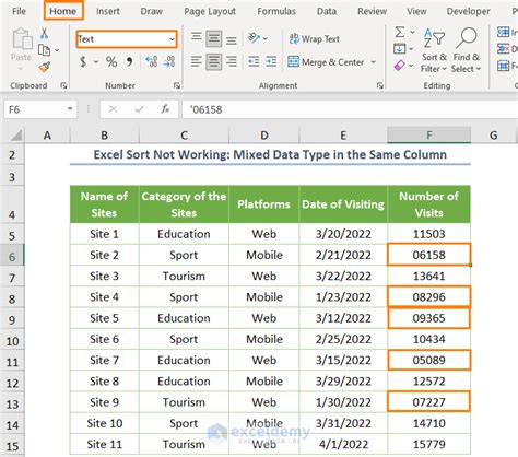 Excel Sort Troubleshooting 8