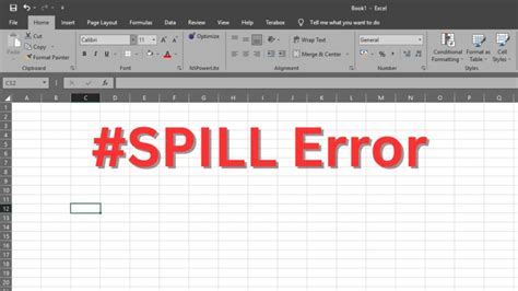 Excel Spill Errors