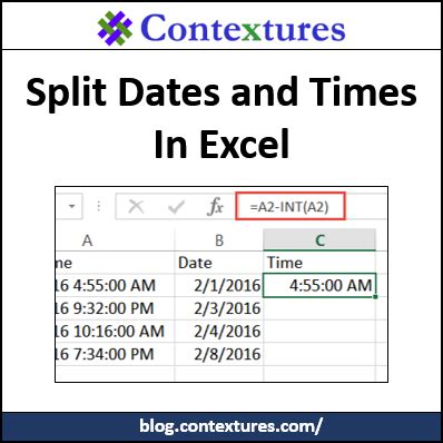 Splitting by Date Ranges