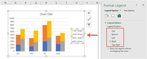 Excel Stacked Bar Chart with Legend