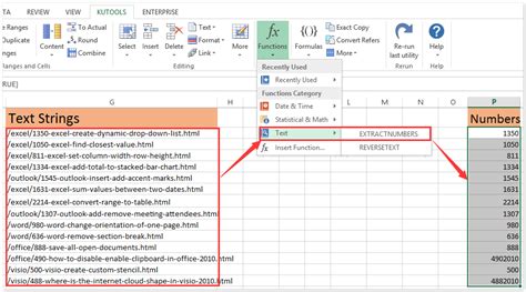 Excel String Removal Methods