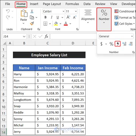 Excel Style Comma Not Found Error