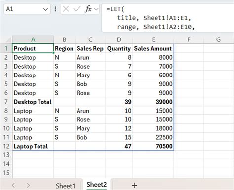 Excel Subtotal with Array Formulas