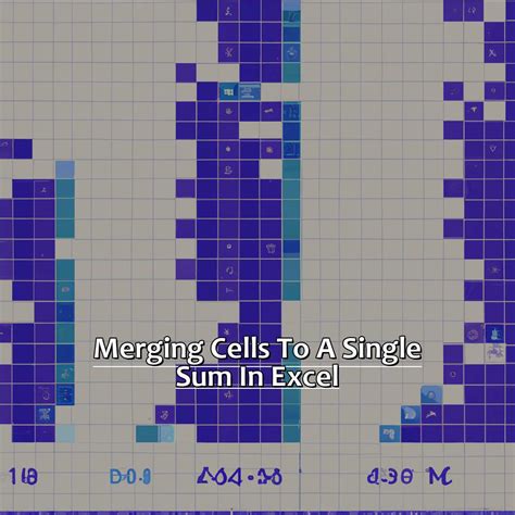 Excel SUM function merge cells