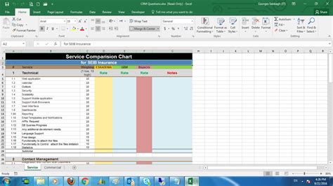 Excel Survey Advanced