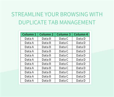 Excel Tab Management