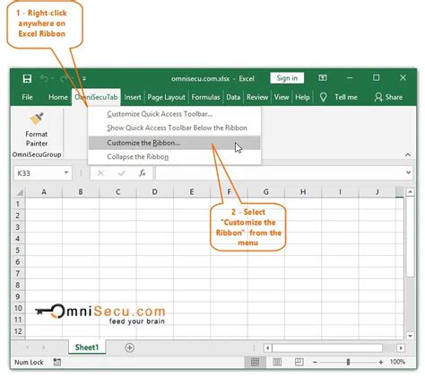 Excel Tab Security