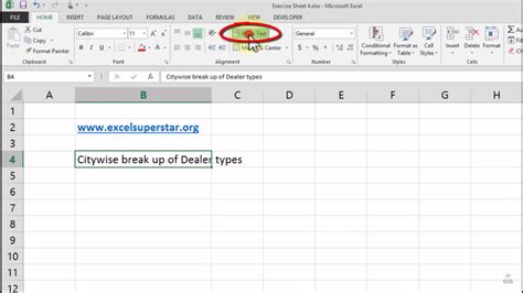 Excel Table Formatting Tricks