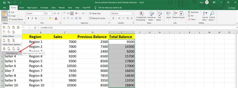 Using Formulas to Remove Tables