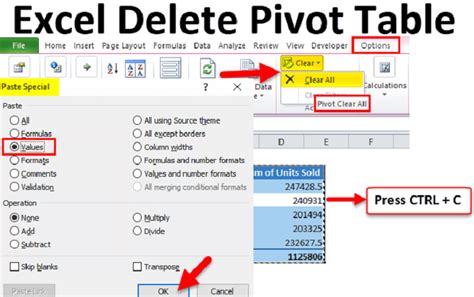 Excel Table Removal Made Easy