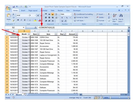 Excel Tables